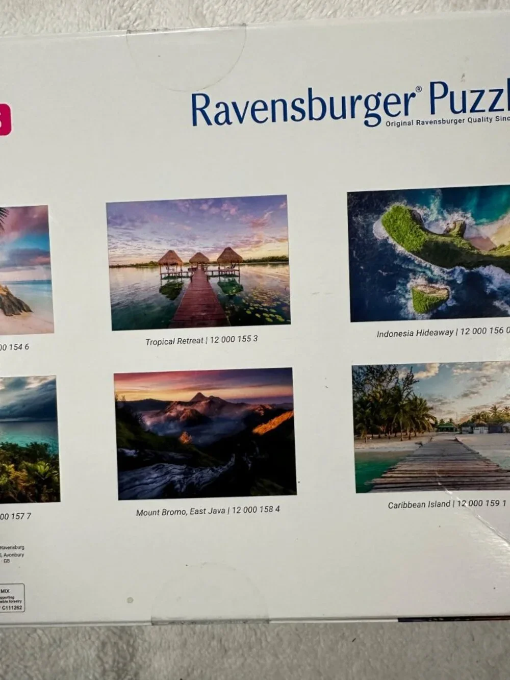 Ravensburger Tropical Retreat Beautiful Islands 1000-Piece Puzzle 27.5